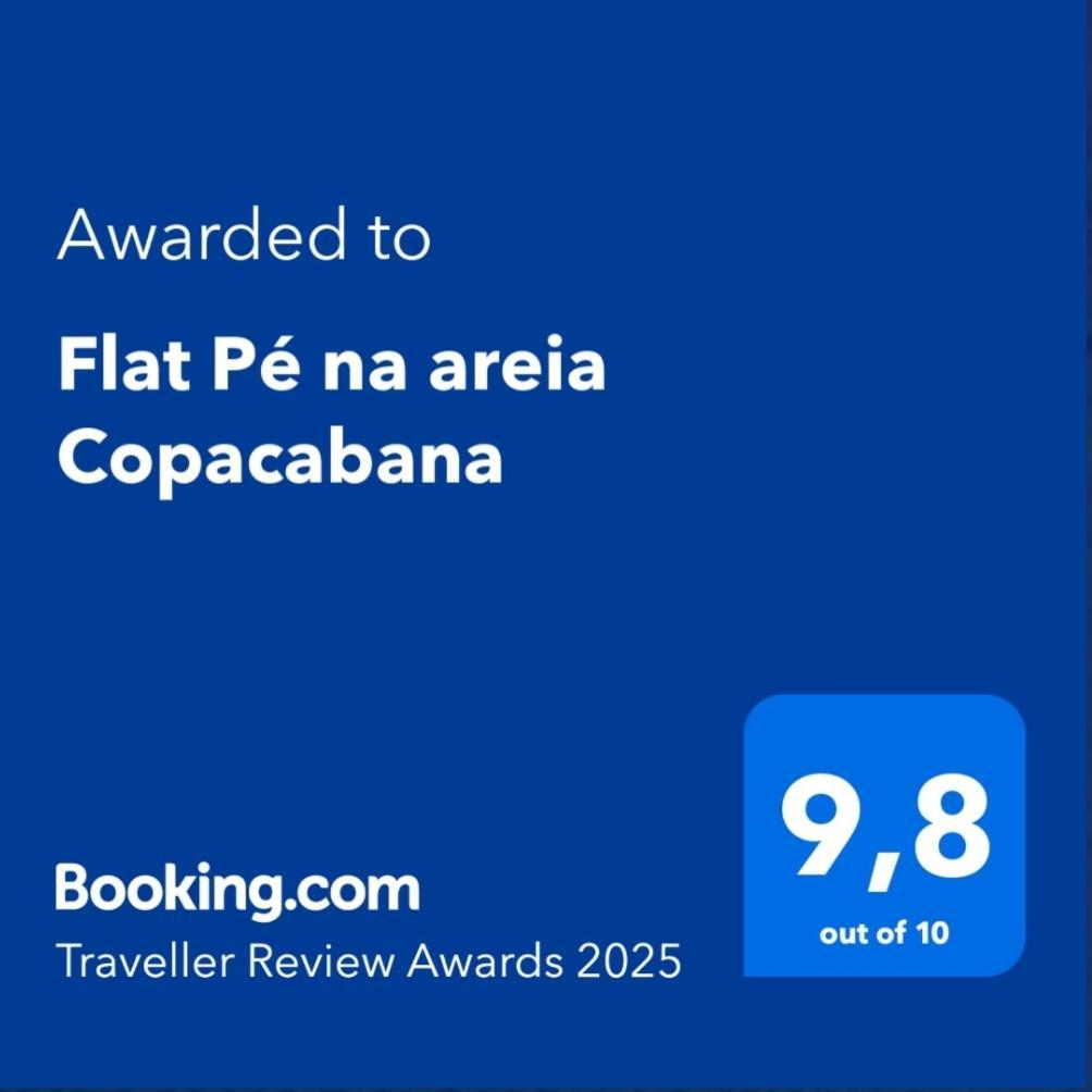 Flat Copacabana Pe Na Areia Rio de Janeiro Dış mekan fotoğraf
